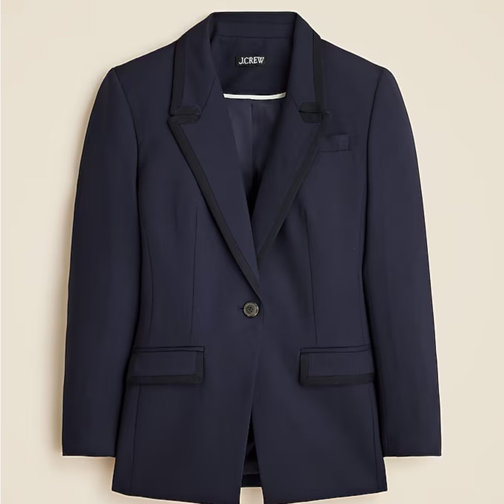 J. Crew Women's Dark Blue Suit Jacket